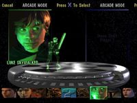 une photo d'Ã©cran de Star Wars - Masters of Teras Kasi sur Sony Playstation